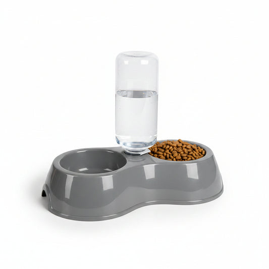 Automatic Dual Pet Feeder and Water Dispenser