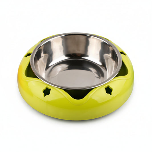 2 in 1 Stainless Steel Pet Bowl